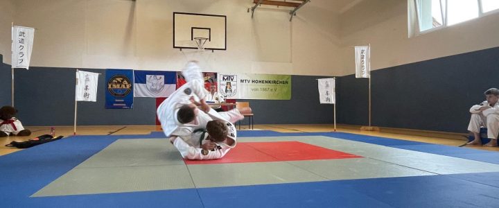 Jiu-Jitsu Gürtelprüfung beim Budo Club Hohenkirchen